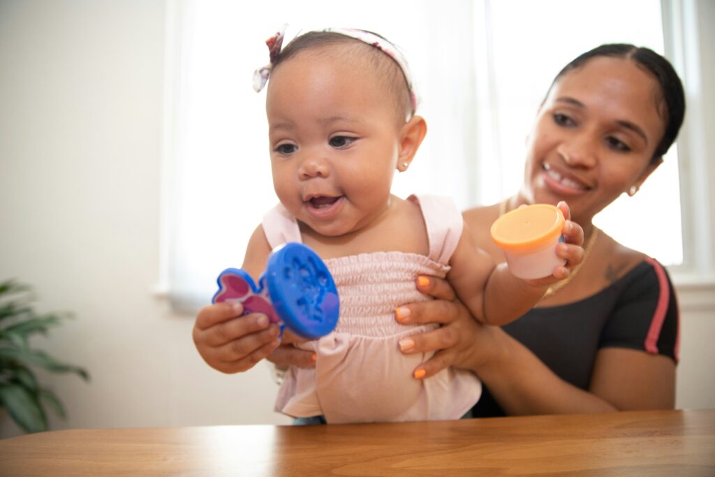 Développement psychomoteur de bébé