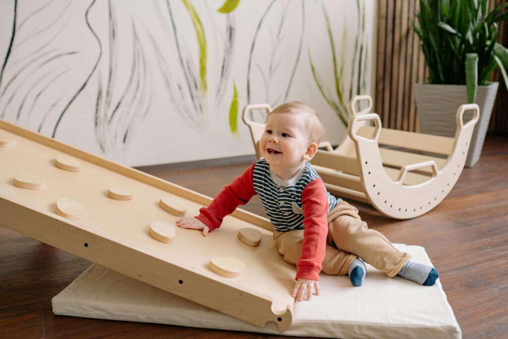 motricité libre du bébé